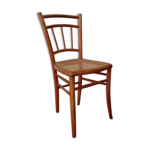 Chaise cannée et bois courbé
