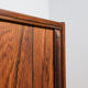 Mid-century rosewood bar with roller doors, Denmark, 1960s