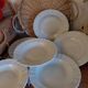 Bernardaud soup plates, Malmaison model