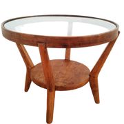 Coffee Table attributed to K. Kozelka for Interier Praha, Former Czechoslovakia, 1930s
