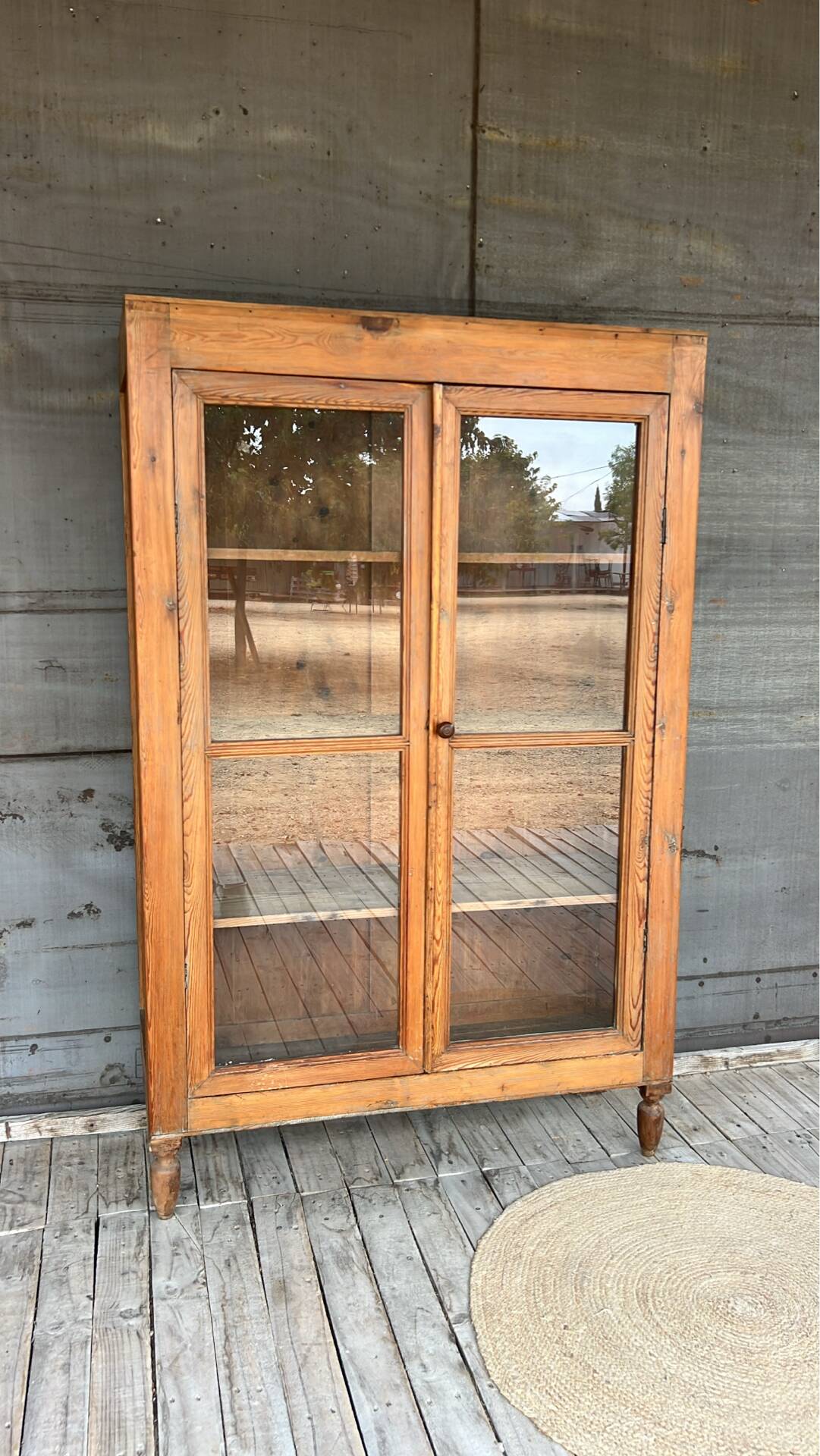 Ancienne vitrine anglaise