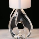 Crystal bedside lamp from daum france