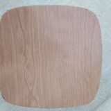 Formica wood effect stool
