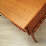 Teak desk, Danish design, 1970s, designer: Gunnar Nielsen, manufacturer: Tibergaard
