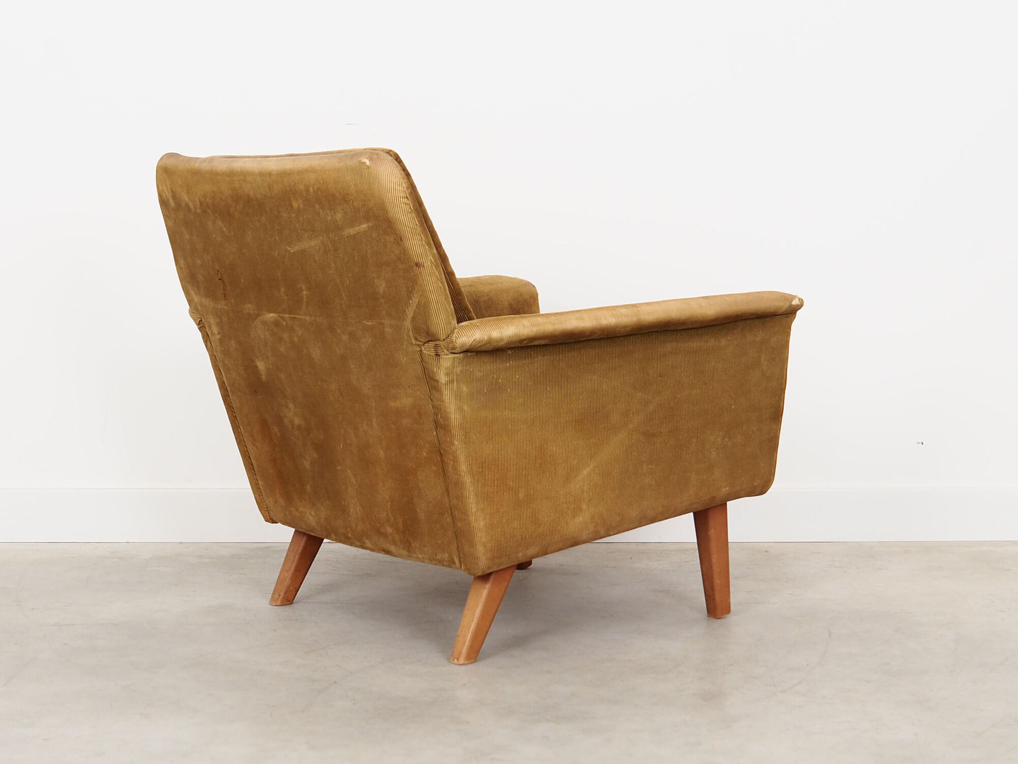 Beech armchair, Scandinavian design, 1960s, designer: Folke Ohlsson, manufacture: Fritz Hansen