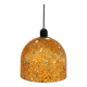 Lampara by Vidrio Millefiori, Peill & Putzler, Mid-century, Naranja, 70's –