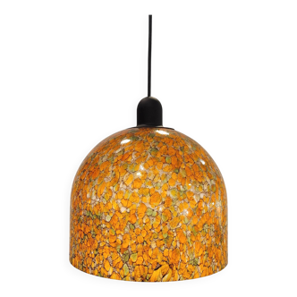 Lampara by Vidrio Millefiori, Peill & Putzler, Mid-century, Naranja, 70's –