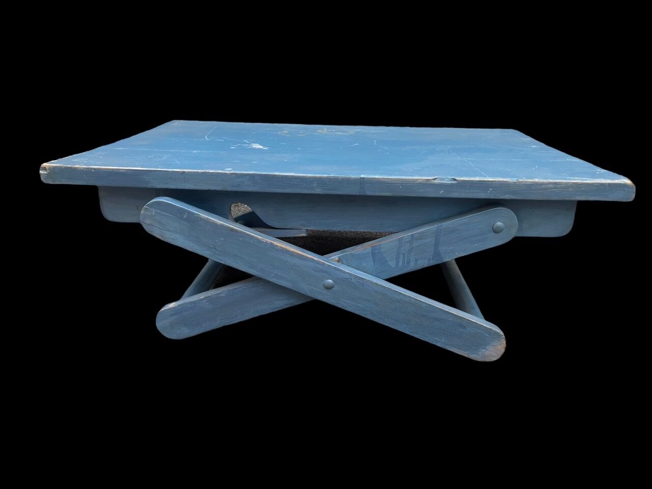 Vintage adjustable coffee table