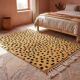 Tapis berbère beni ouraine en laine naturelle fait main 150/250 cm