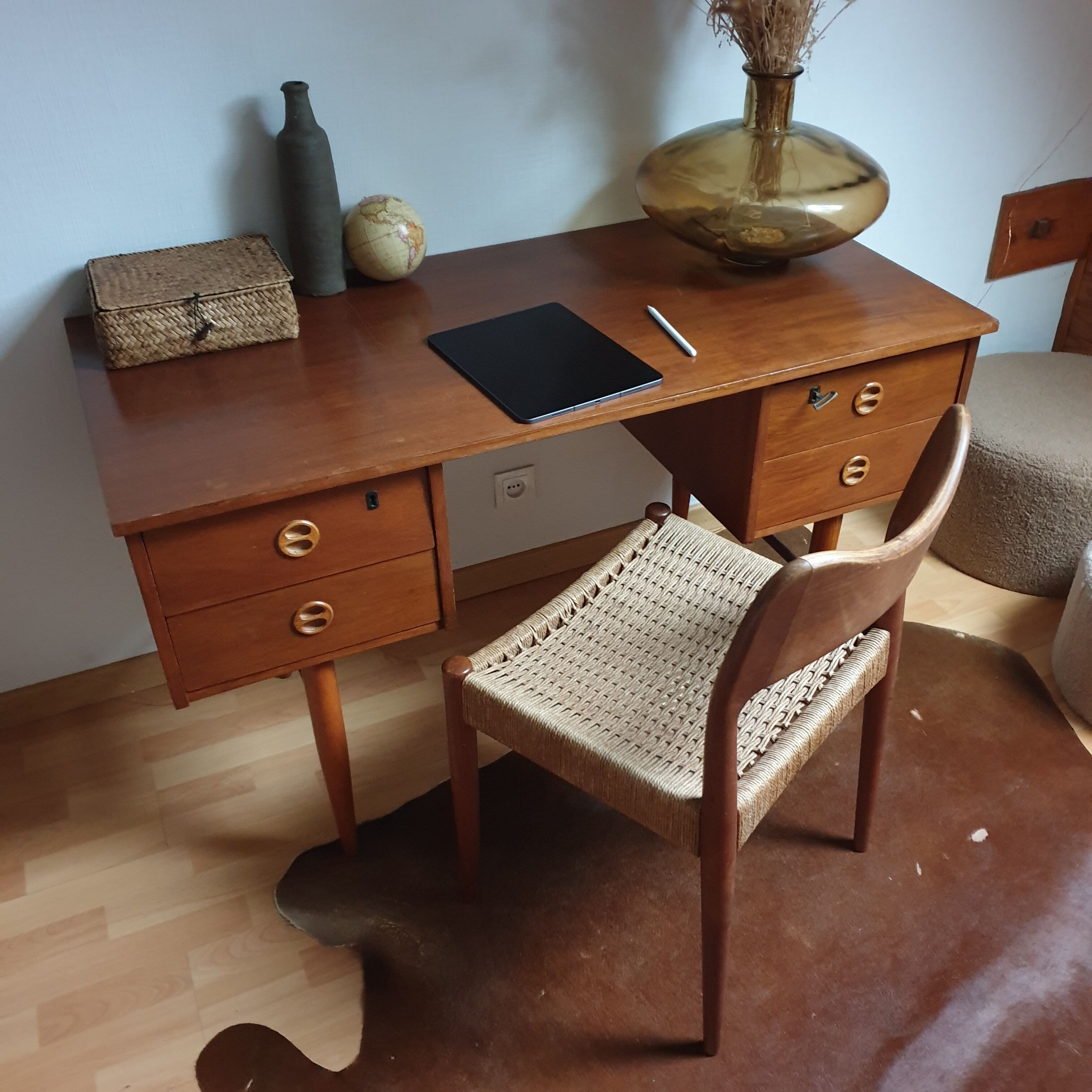 Bureau scandinave teck