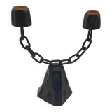 Brutalist chandelier, 1950