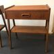 Pair of Danish teak bedside