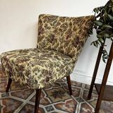 Fauteuil cocktail - tissu fleuri