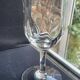 8 Daum gold-plated wine glasses