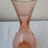 Vase verre bullé