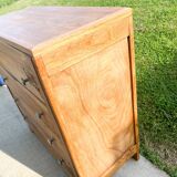 1930s Art Deco chest of drawers with 4 drawers