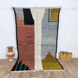 Handmade wool Berber rug 250 X 140 CM