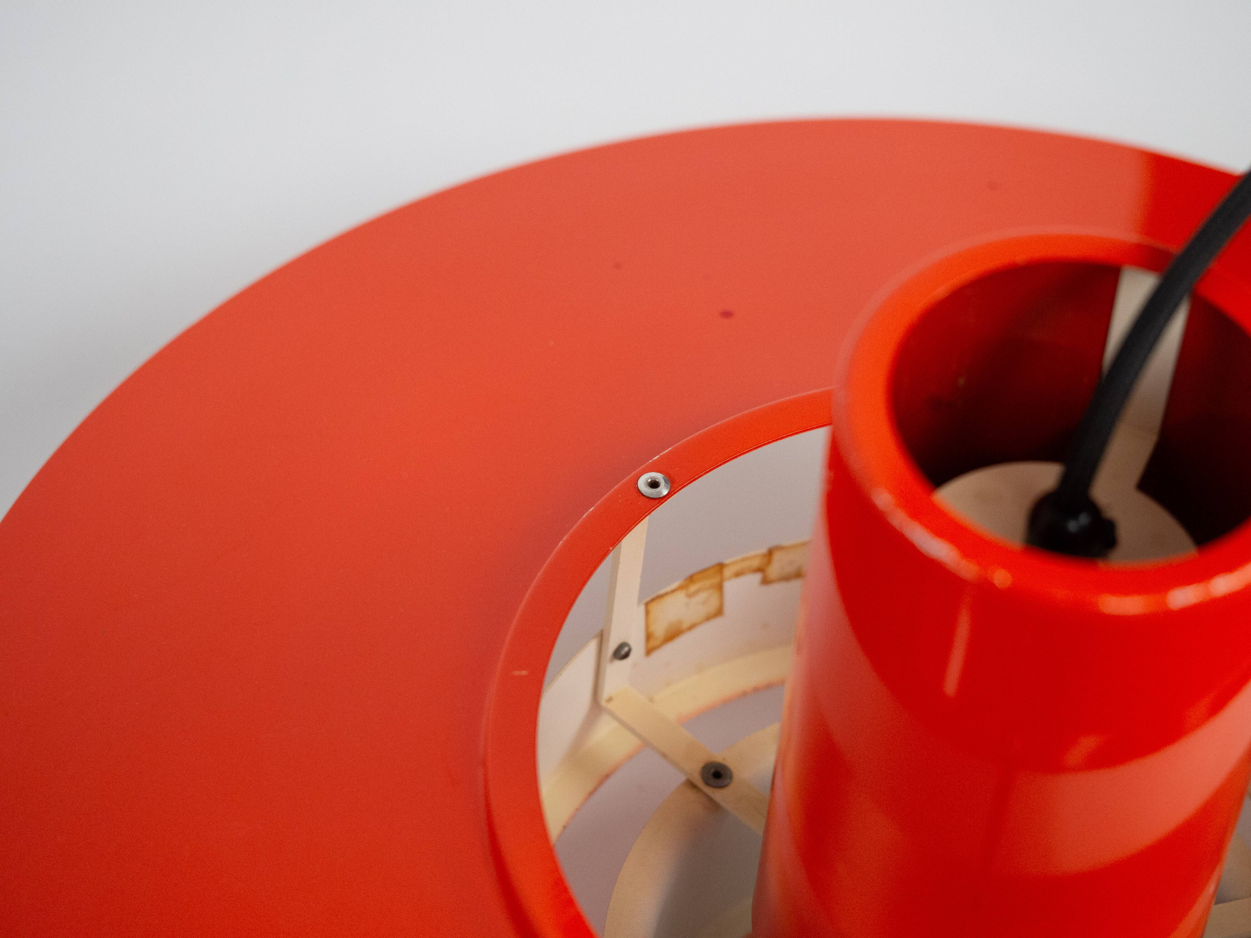 Lampe suspendue vintage danoise Falcon par Andreas Hansen, Fog og Morup, 1969