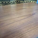 Scandinavian dining table with two extensions