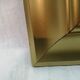 Bevelled mirror frame gilded wood 43x53cm