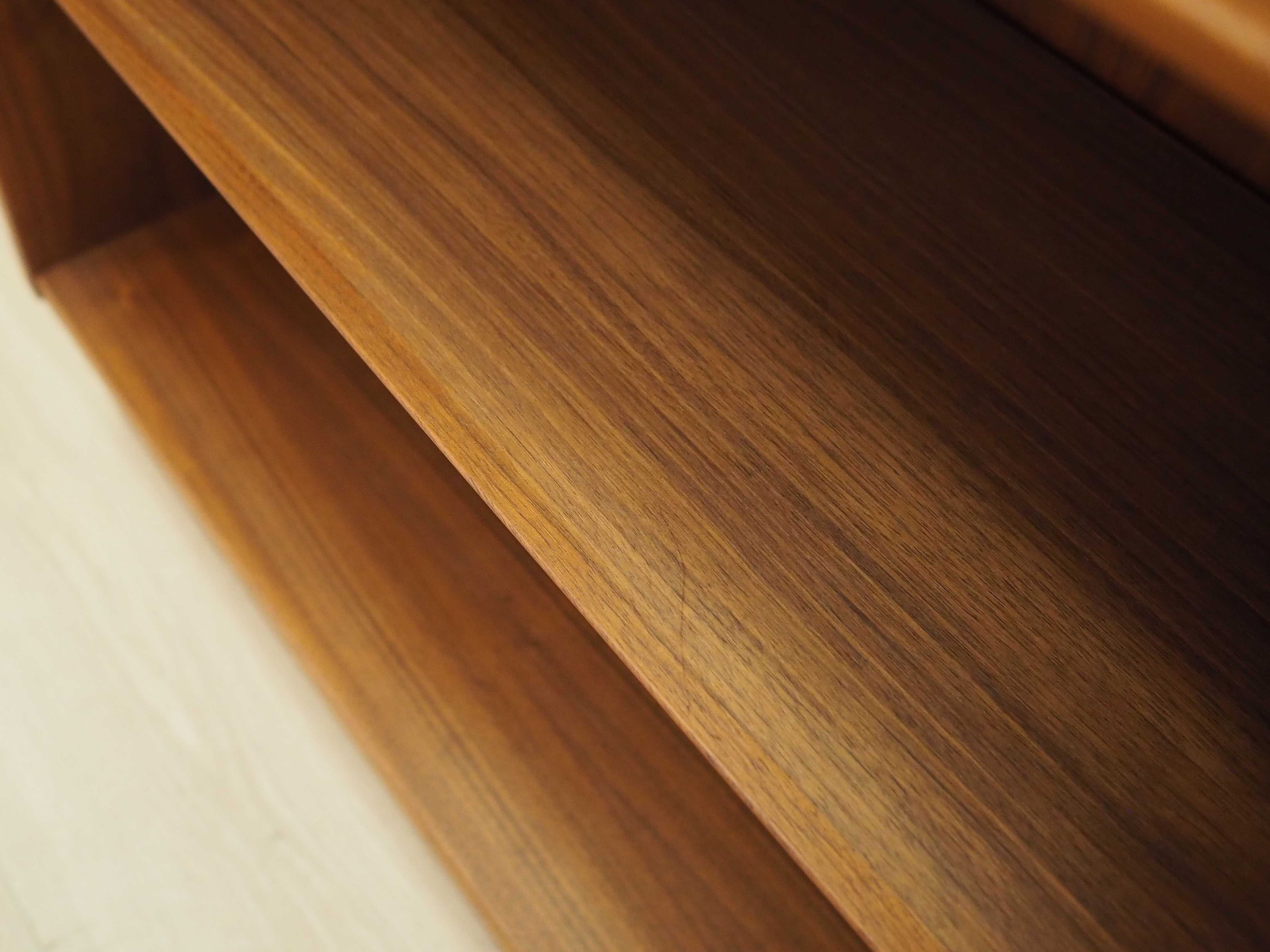 Walnut bookcase, Danish design, 1970s, production Hundevad