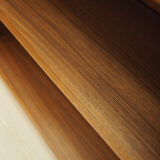 Walnut bookcase, Danish design, 1970s, production Hundevad