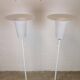 Pair of mid-century modern Luxus floor lamps, Sweden, 1970s.