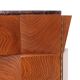 Contemporary Modern Sideboard in Wood and Burgundy Marble Top, Italy