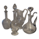 Antique St. Louis crystal carafes