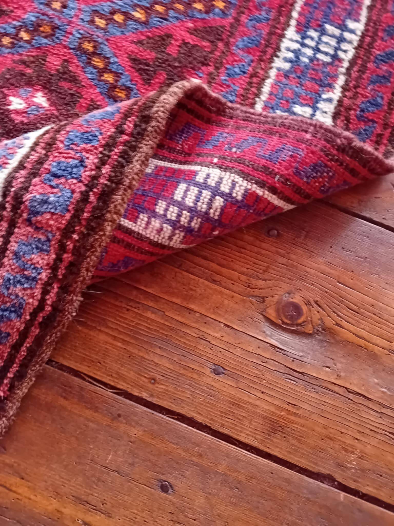Handmade Afghan Beluch rug