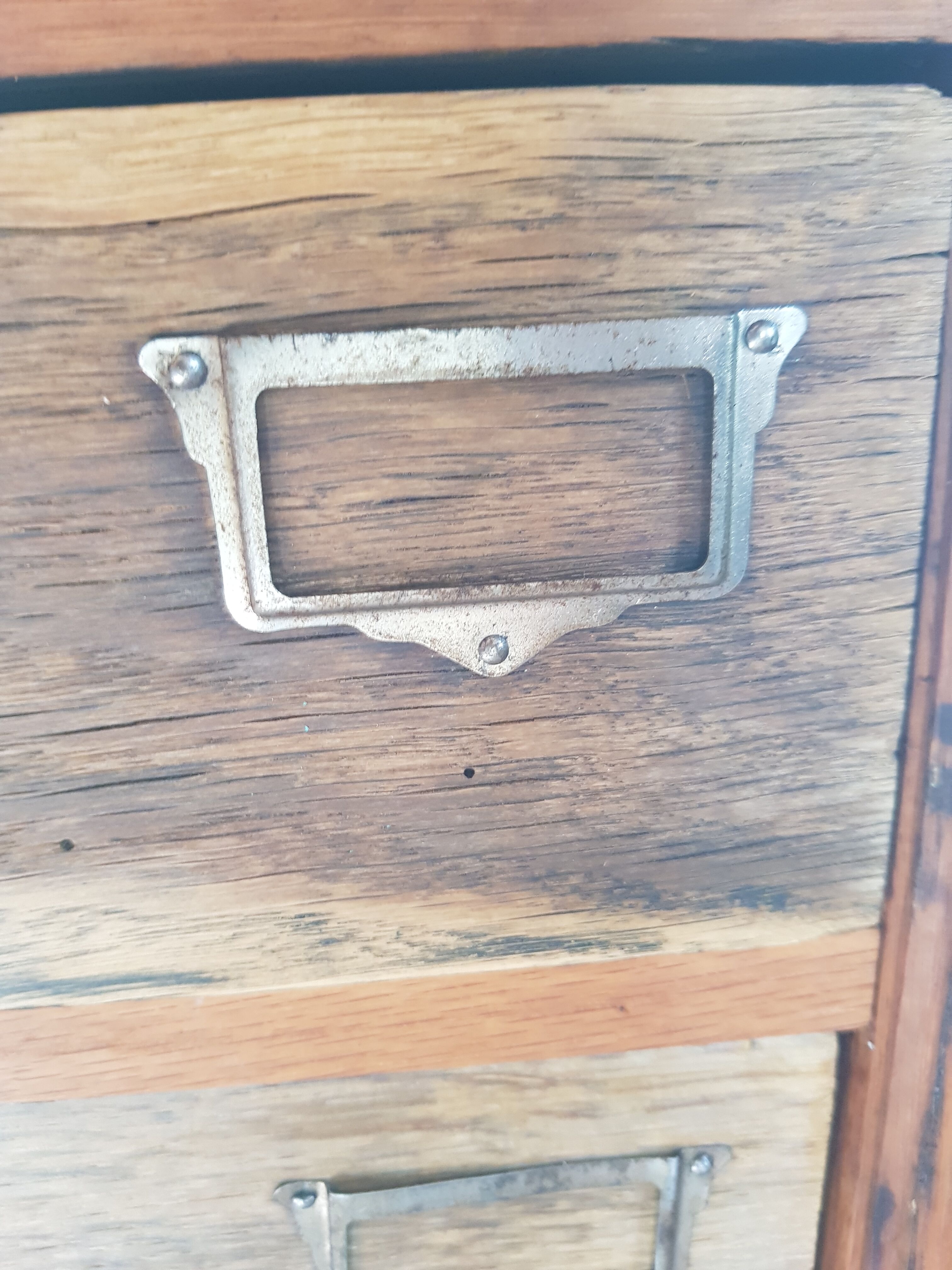 Furniture of trade with drawers