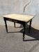 Small bistro table with black legs