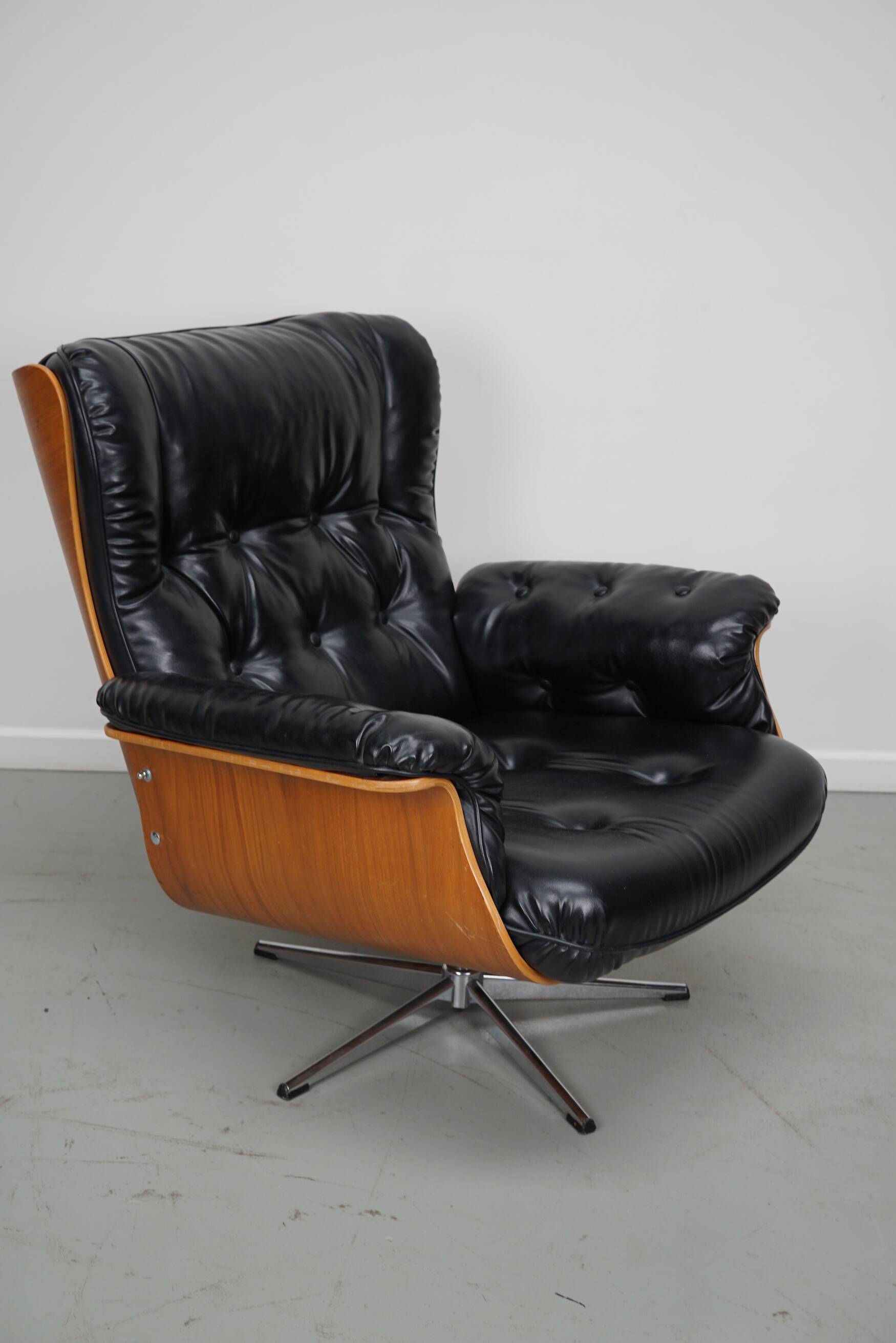 Vintage Armchair / Lounge Chair by Martin Stoll for Giroflex, Germany 1960s