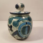 Pretty Vintage Box/Pot Handmade and Signed Below