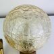 Globe glass wall light from the 1960s in Scandinavian style.