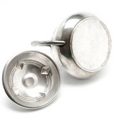 Art Nouveau sugar bowl, silver-plated brass, WMF, Germany, early 20th century
