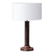 French oak table lamp