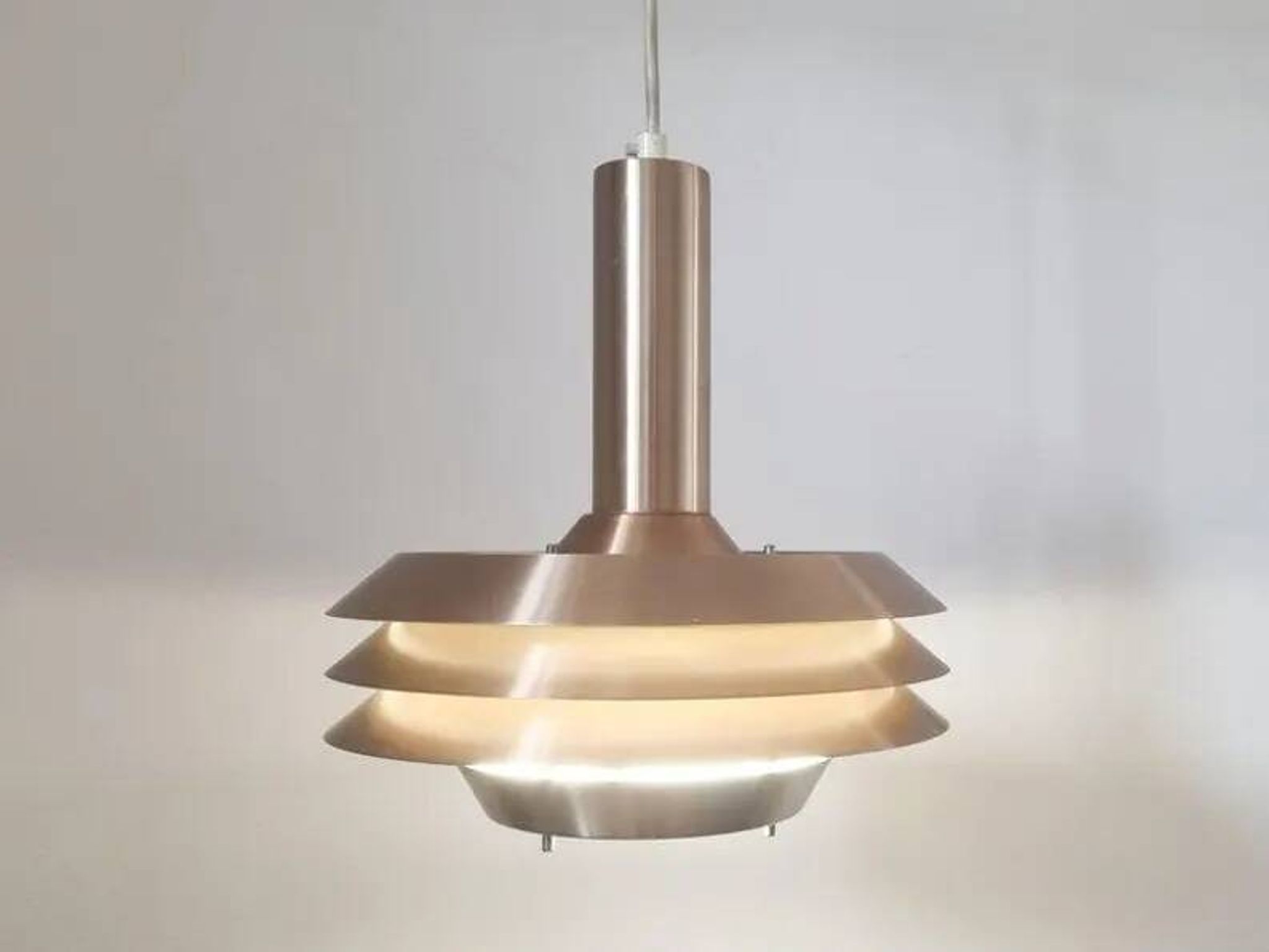 Suspension mid-century, Jo Hammerborg, Danemark, années 1970