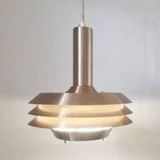 Suspension mid-century, Jo Hammerborg, Danemark, années 1970