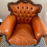 Chesterfield baroque armchairs
