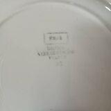 Assiette à dessert Digoin et Sarreguemines 