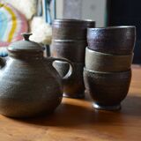Stoneware tea set
