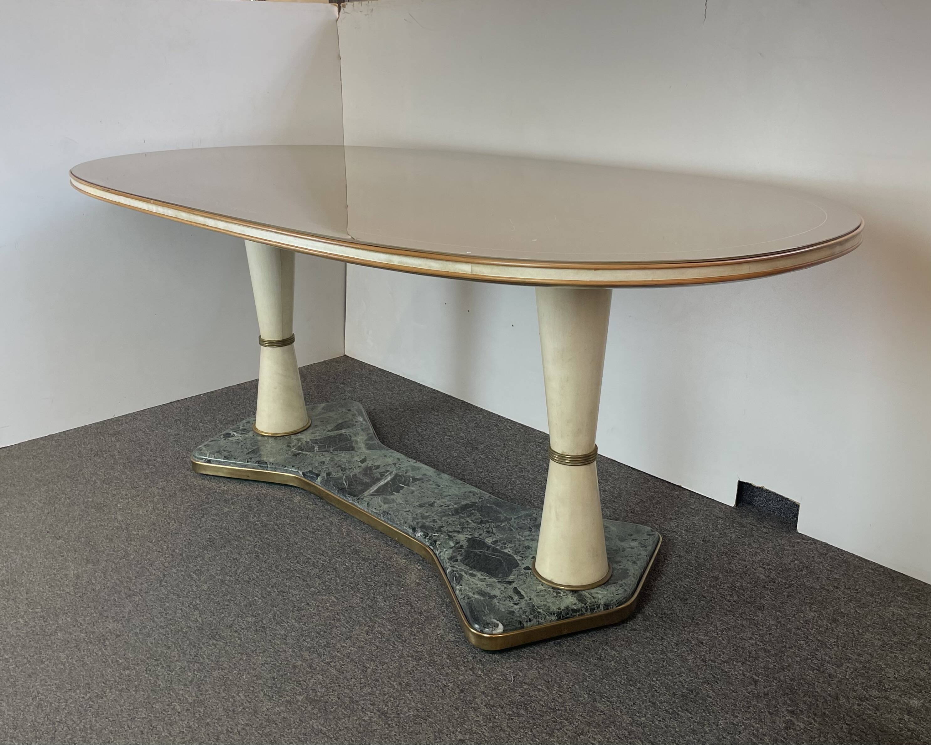 Dining Table att. to Vittorio Dassi by La Permanente Mobili Cantù, 1940s