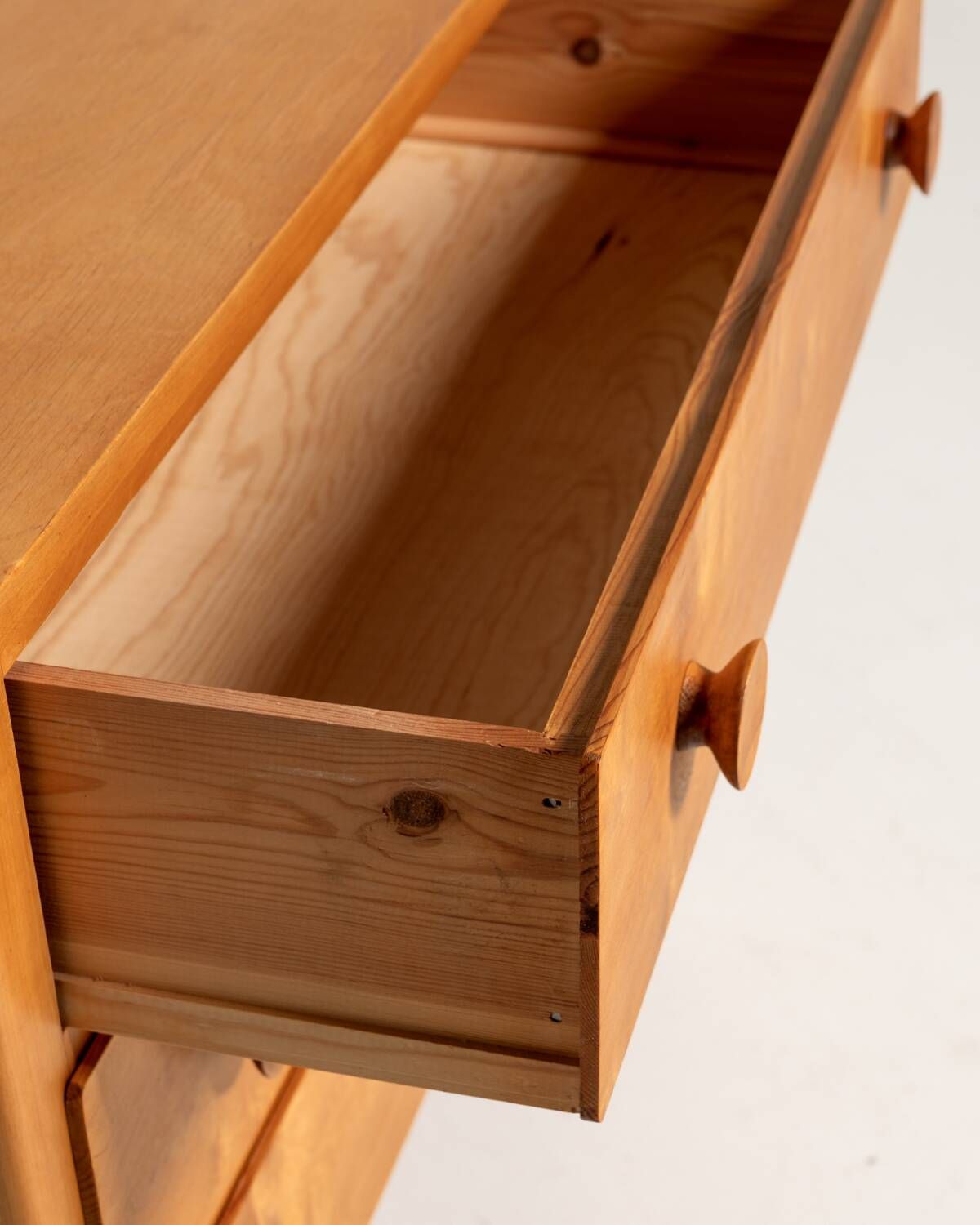 Swedish Birch Chest of Drawers, 1940s/50s