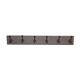 Coatrack schoolboy wooden and cast iron hooks