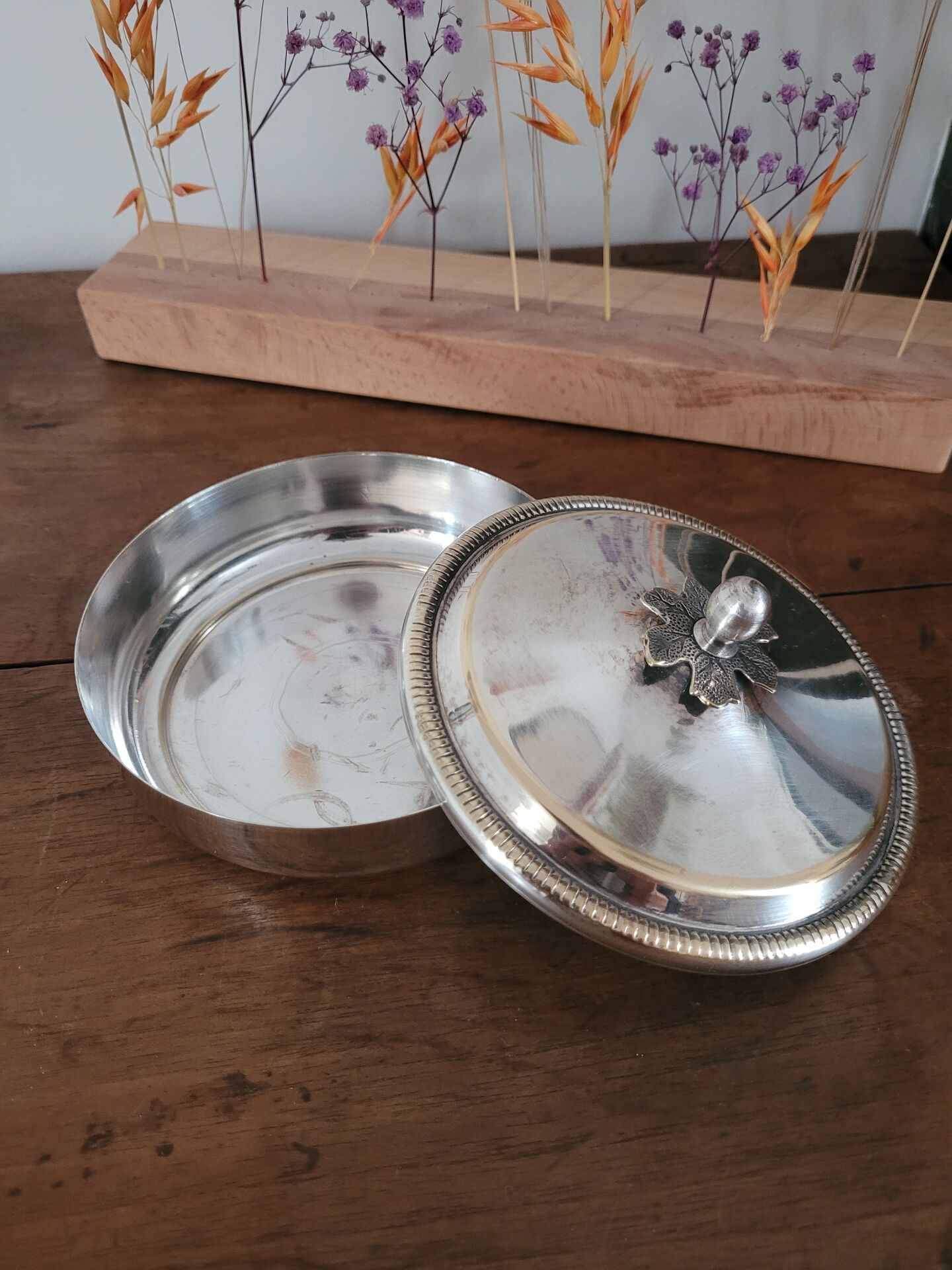 Silver sugar bowl Bossi Silverplate Italy