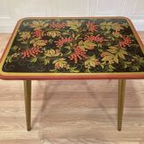 Pair of wooden tables, 1950s design.