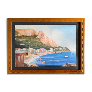 Tableau Belle Gouache Napolitaine