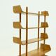 Large Birch Bookcase Shelving Unit by Willem Lutjens for Gouda Den Boer, 1953