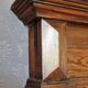 sculpted fronton relief decoration 19th century